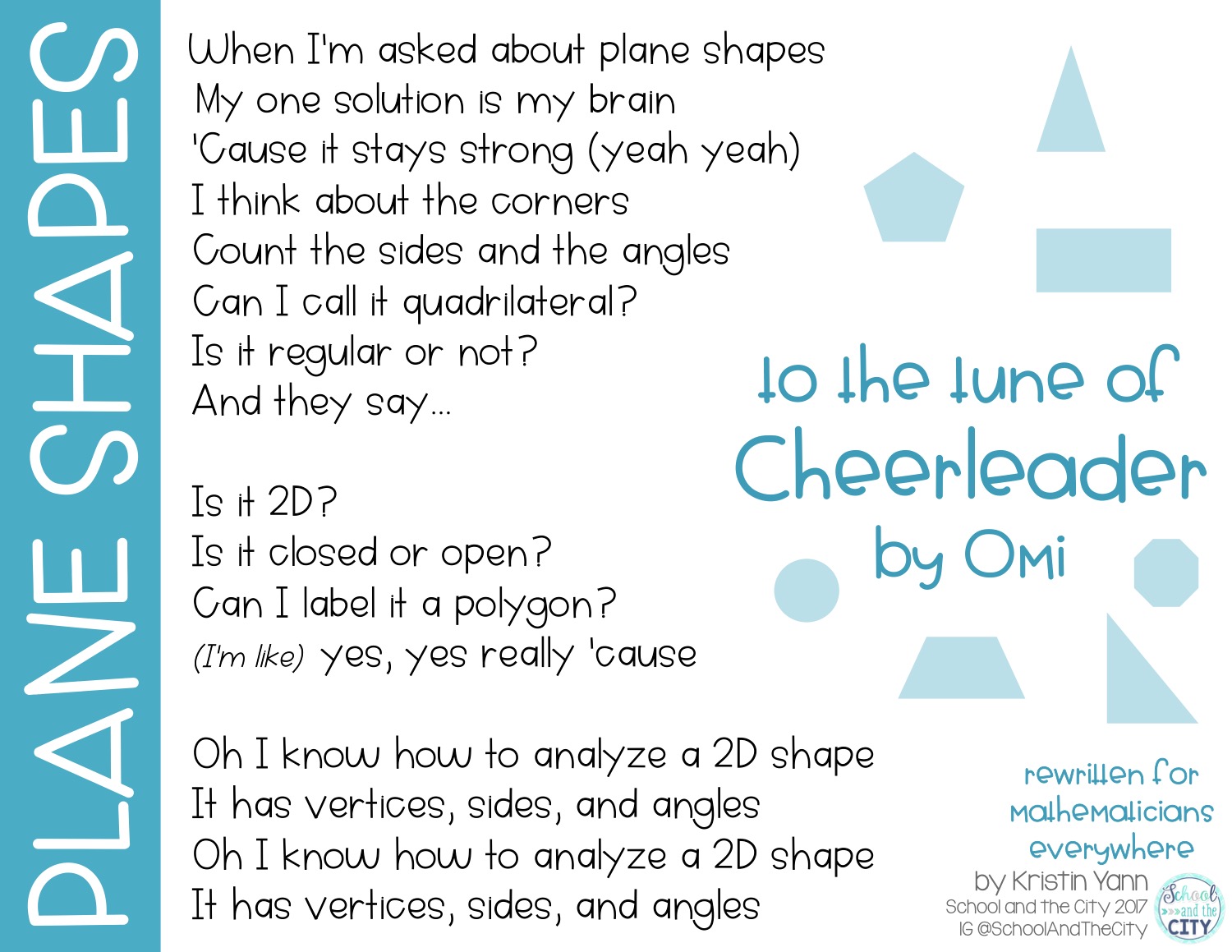 photo Polygon Song Lyrics plane shapes song activities school.