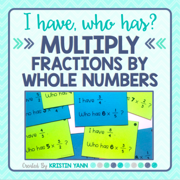 Multiply Fractions by Whole Numbers