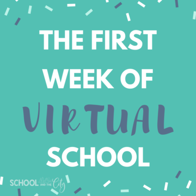 Ideas, Resources, and Activities to set expectations and build relationships during the first week of virtual school.