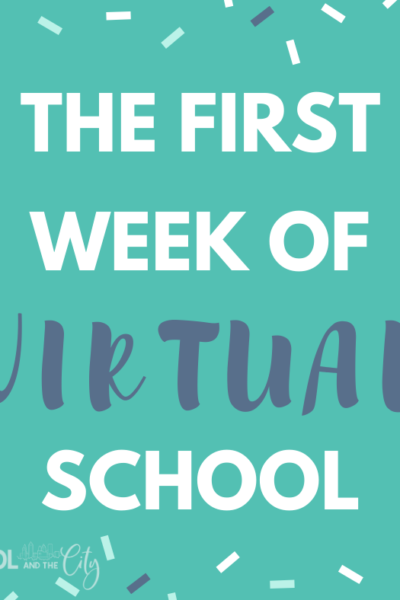 Ideas, Resources, and Activities to set expectations and build relationships during the first week of virtual school.