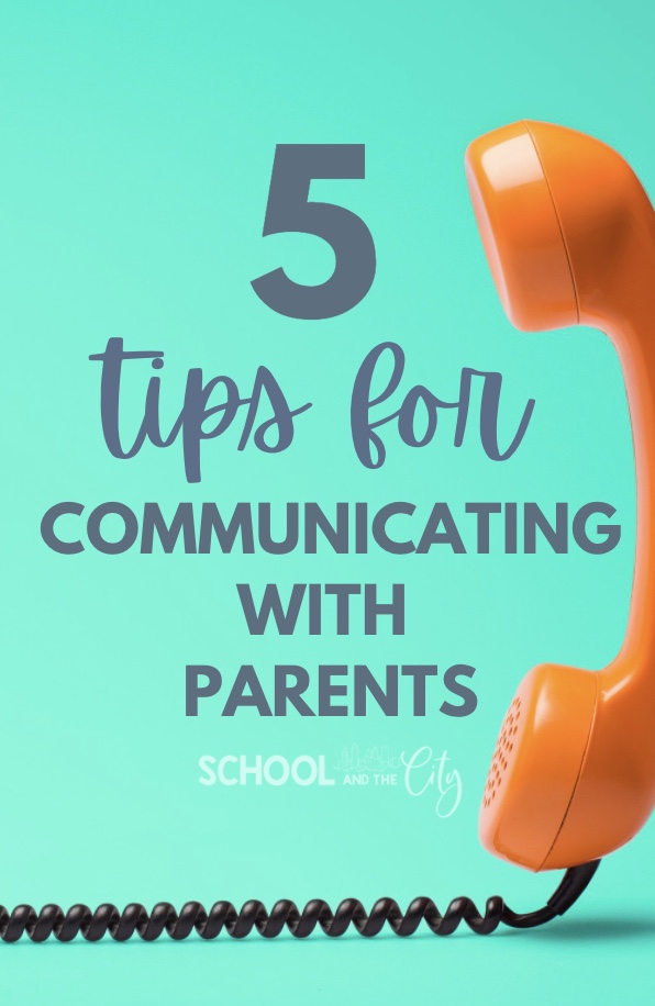 5 tips for communicating with parents