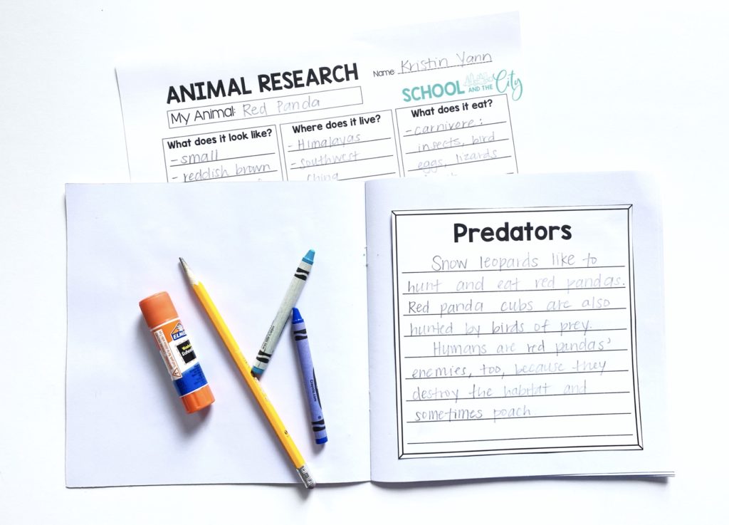 high school animal research project