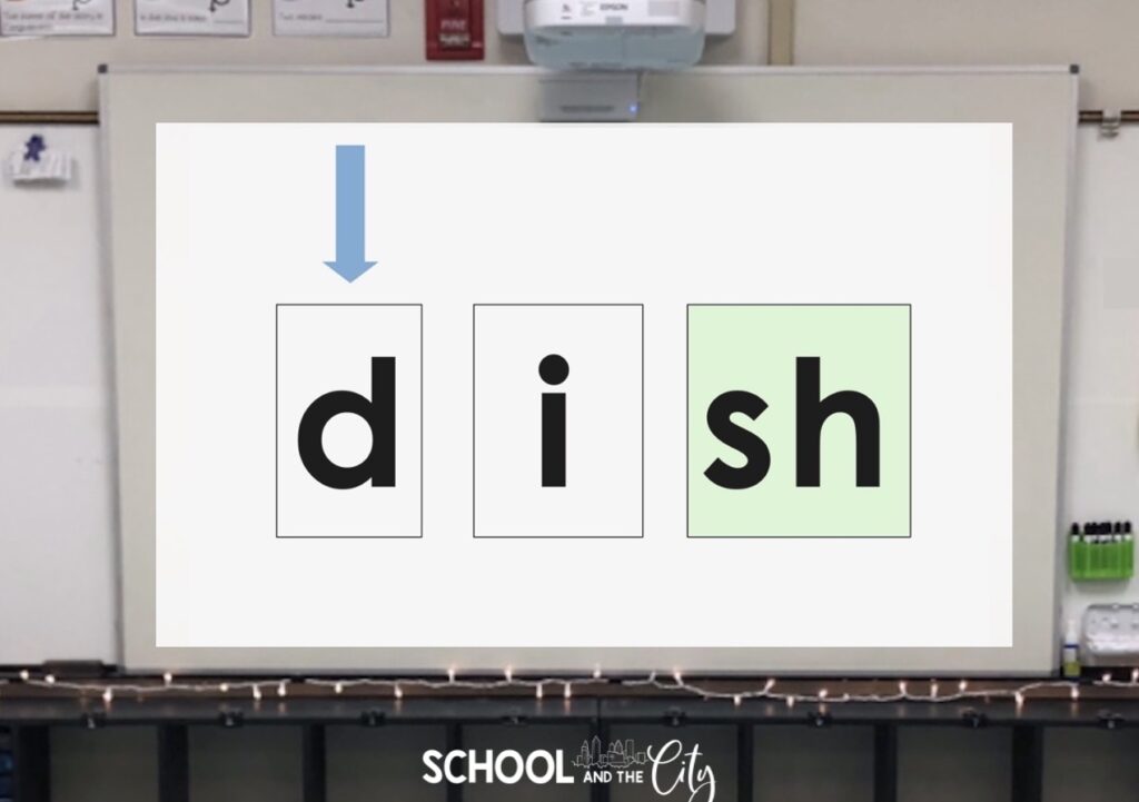 digital blending board: teach students how to decode words through explicit and systematic instruction